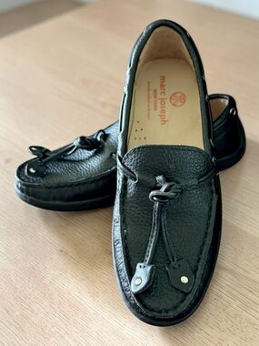 :Marc Joseph NY Mott Street Pebbled Black Leather Driver | Size: 1.5 Little Boy